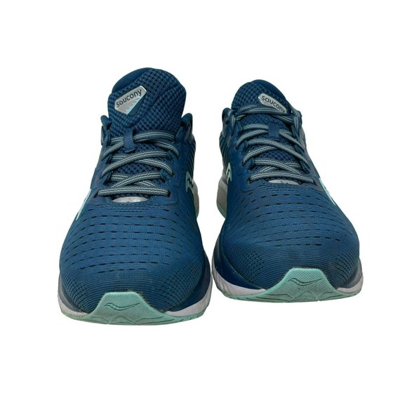 Saucony Womens Guide 13 Blue Running Shoes Sneakers Size 10 S10548-25 - Picture 3 of 7